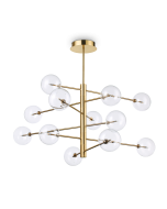 Κρεμαστό Φωτιστικό EQUINOXE SP12 Ορείχαλκος Ideal Lux 200125