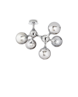 Φωτιστικό Οροφής NODI PL5 Χρώμιο Ideal Lux 200484