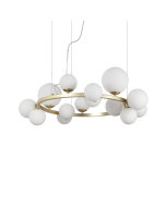 Κρεμαστό Φωτιστικό PERLAGE SP14 Λευκό Ideal Lux 283814