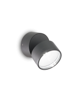 Απλίκα OMEGA AP ROUND Ανθρακί 3000K Ideal Lux 285450