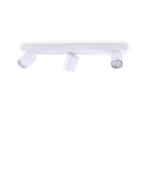 Φωτιστικό Οροφής RUDY PL3 SQUARE Λευκό Ideal Lux 294810