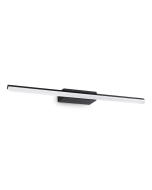 Απλίκα RIFLESSO AP D62 Μαύρο Ideal Lux 302232