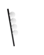 Φωτιστικό Οροφής BINOMIO PL4 Μαύρο Ideal Lux 310688