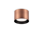 Φωτιστικό Οροφής SPIKE PL1 ROUND RAME Ideal Lux 310893