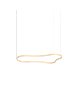 Κρεμαστό Φωτιστικό WAVES-3 SP Χρυσό Ideal Lux 345284