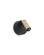 Απλίκα ELF AP Χρυσό+Μαύρο Ideal Lux 347486