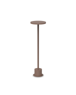 Φωτιστικό Δαπέδου TOFFEE PT D160 H050 Καφέ Ideal Lux 347844