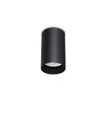 Φωτιστικό Οροφής LOOK PL1 ROUND D60 H100 Μαύρο Ideal Lux 353821