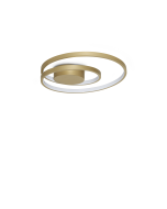 Φωτιστικό Οροφής OZ PL D040 ON-OFF Ορείχαλκος 3000K Ideal Lux 365046