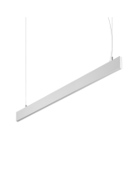 Γραμμικό Σύστημα Φωτισμού STEEL SP1 D20 MONO-EMISSION WIDE 3000K Λευκό Ideal Lux 369006