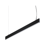 Γραμμικό Σύστημα Φωτισμού STEEL SP1 D20 MONO-EMISSION WIDE 4000K Μαύρο Ideal Lux 369020