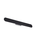 Απλίκα ZIG ZAG AP D76 ROUND Μαύρο 3000K Ideal Lux 369556