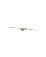 Απλίκα ESSENCE AP SQUARE D075 LUCE DIR. Ορείχαλκος 3000K Ideal Lux 371689