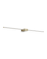 Απλίκα ESSENCE AP SQUARE D115 LUCE DIR. Ορείχαλκος 3000K Ideal Lux 371726