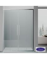 SLIDER 160 (157-160εκ) DEVON ELLI CLEAN-GLASS CHROME SL2L160C-100