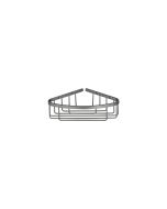Sanco Shower Baskets Γωνιακή Θήκη PVD gun metal βουρτσιστό 00008-PVD-05BR