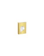 Sanco Tissue Dispensers Θήκη για σακουλάκια υγιεινής (AISI 304) PVD χρυσό ορείχαλκο γυαλιστερό 00098-PVD-02PL