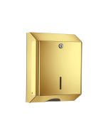 Sanco Tissue Dispensers Θήκη για χειροπετσέτες (AISI 304) PVD χρυσό ορείχαλκο γυαλιστερό 00099-PVD-02PL