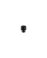 Sanco Bath Robe Hook & Door Stop Επιδαπέδιο Στοπ πόρτας PVD gun metal γυαλιστερό 00252-PVD-05PL
