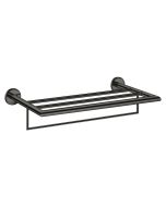 Sanco Towel racks Ραφιέρα Πετσετών PVD gun metal γυαλιστερό 00911-PVD-05PL