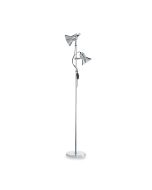 Φωτιστικό Δαπέδου POLLY PT2 Χρώμιο Ideal Lux 061122