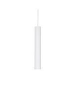 Κρεμαστό Φωτιστικό LOOK SP1 ROUND D60 H400 Λευκό Ideal Lux 104935