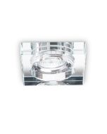 Χωνευτό Φωτιστικό BLUES FI SQUARE Διάφανο Ideal Lux 114019
