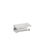 Sanco Lithos Χαρτοθήκη με καπάκι PVD νίκελ ατσάλι 121107-PVD-11BR