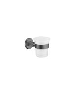 Sanco Dorian Ποτηροθήκη PVD gun metal βουρτσιστό 121301-PVD-05BR