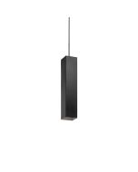 Κρεμαστό Φωτιστικό LOOK SP1 SQUARE D60 H400 Μαύρο Ideal Lux 126913