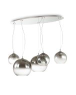 Κρεμαστό Φωτιστικό NEMO SP5 Χρώμιο SFUMATO Ideal Lux 138305