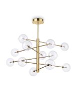 Κρεμαστό Φωτιστικό EQUINOXE SP12 Ορείχαλκος Ideal Lux 200125