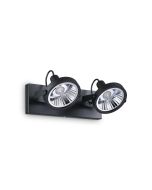Φωτιστικό Οροφής GLIM PL2 Μαύρο Ideal Lux 200248