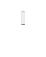 Φωτιστικό Οροφής LOOK PL1 ROUND D60 H200 Λευκό Ideal Lux 233079