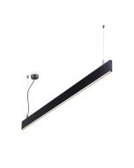Γραμμικό Σύστημα Φωτισμού STEEL SP2 D20 BI-EMISSION WIDE 3000K Μαύρο Ideal Lux 241975
