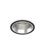 Χωνευτό Φωτιστικό OFF FI 28W 3000K Μαύρο Ideal Lux 266572