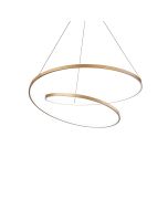Κρεμαστό Φωτιστικό OZ SP D080 DALI Ορείχαλκος 3000K Ideal Lux 304595