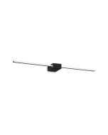 Απλίκα ESSENCE AP SQUARE D075 LUCE DIR. Μαύρο 3000K Ideal Lux 311760