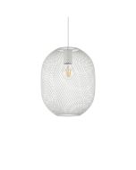 Κρεμαστό Φωτιστικό NET SP1 D24 Λευκό Ideal Lux 317274