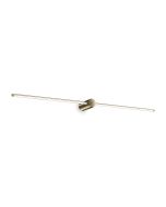 Απλίκα ESSENCE AP ROUND D115 LUCE A 45° Ορείχαλκος 3000K Ideal Lux 327785
