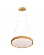 ΠΛΑΦΟΝΙΕΡΑ/ΚΡΕΜΑΣΤΟ  LED CCT 27W 3000K | 4000K | 6000K ΞΥΛΟ Spotlight 3360