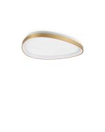 Φωτιστικό Οροφής GEMINI PL D061 ON-OFF Ορείχαλκος 2700K Ideal Lux 341484