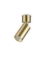 Απλίκα DYNAMITE AP1 MINI ROUND Ορείχαλκος Ideal Lux 347653