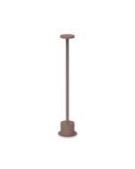 Φωτιστικό Δαπέδου TOFFEE PT D080 H050 Καφέ Ideal Lux 347783