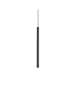 Κρεμαστό Φωτιστικό LOOK LED SP1 SQUARE D15 H400 ON-OFF Μαύρο 3000K Ideal Lux 351650