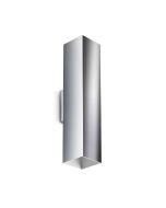 Απλίκα LOOK AP2 SQUARE D60 H300 Χρώμιο Ideal Lux 353944