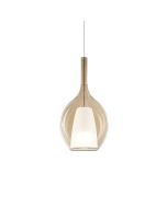 Κρεμαστό Φωτιστικό KALIQUE-2 SP1 D18 AMBRA Ideal Lux 360003