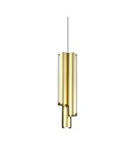 Κρεμαστό Φωτιστικό DORICA SP3 D90 Ορείχαλκος Ideal Lux 366494