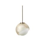 Κρεμαστό Φωτιστικό BLOOM SP1 D22 Ορείχαλκος Ideal Lux 366661