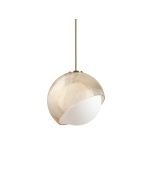Κρεμαστό Φωτιστικό BLOOM SP1 D30 Ορείχαλκος Ideal Lux 366685